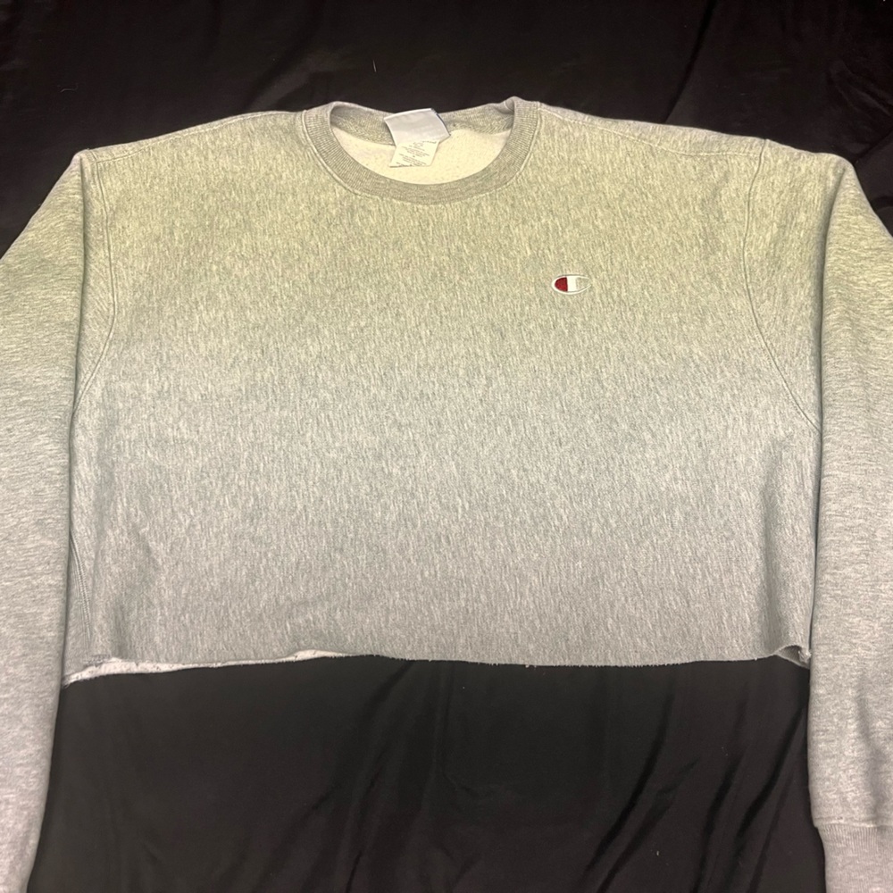 Cropped champion sweater